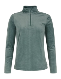 Skipully Protest Women Prtgail 1/4 Zip Evergreen