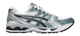 Asics Unisex GEL-KAYANO 14 White/Fjord Grey