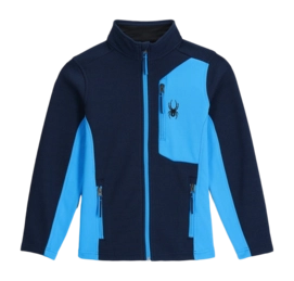 Fleecejacke Spyder Bandit Jungen True Navy Sky Blue