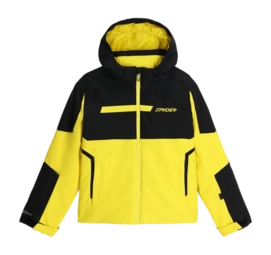 Ski Jacket Spyder Boys Challenger Acid Yellow