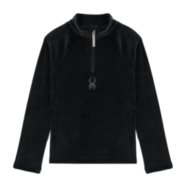 Pull de Ski Spyder Fille Shimmer Bug Half Zip Black
