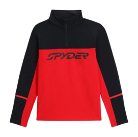Ski Sweatshirt Spyder Men Speed Fleece Half Zip Spyder Red