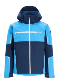 Skijacke Spyder Titan Jacket Herren True Navy Sky Blue