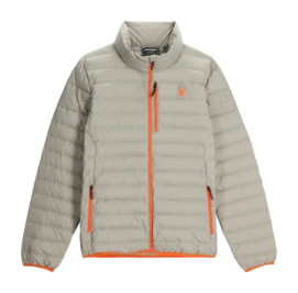 Jacke Spyder Zenith Down Herren Concrete Orange