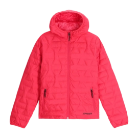 Jas Spyder Women Zenith Hooded Down Prism Pink