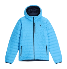 Veste Spyder Homme Zenith Hooded Down Aether Blue