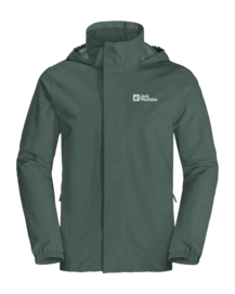 Jacke Jack Wolfskin Stormy Point 2L Herren Grey Olive