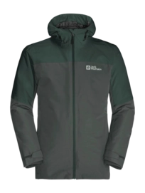 Jas Jack Wolfskin Men Glaabach 3 In 1 Slate Green