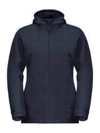 Jacket Jack Wolfskin Women Moonrise 3 in 1 Night Blue