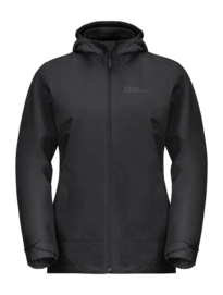 Jacke Jack Wolfskin Moonrise 3 in 1 Damen Black