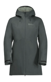 Jacket Jack Wolfskin Women Heidelstein Insulated Slate Green