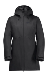 Veste Jack Wolfskin Femme Heidelstein Insulated Black