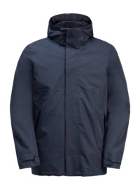 Jacket Jack Wolfskin Men Luntal 3 In 1 Night Blue