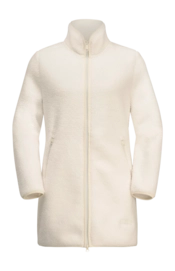 Veste Jack Wolfskin Femme High Curl Coat Panna Cotta