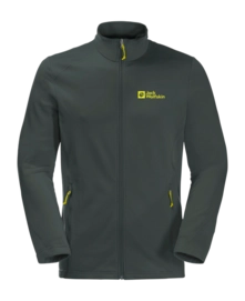 Sweatjacke Jack Wolfskin Kolbenberg Full Zip Herren Dark Olive / Firefly