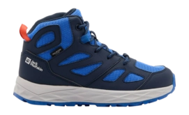 Chaussures de Randonnée Jack Wolfskin Enfant Woodland 2 Texapore Mid Night Blue