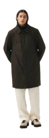 Veste Welter Shelter Homme Long Dong Polyrayon Wool Look Chestnut