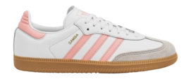 adidas Kids Samba OG Ftwr White / Semi Pink Spark / Gum 3
