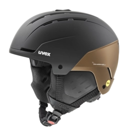 Ski Helmet Uvex Stance Mips Black Brown Matte