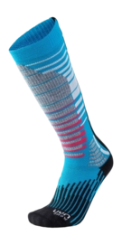 Ski sock UYN Women Ski Snowboard Socks Turquoise/Black