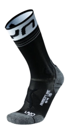 Laufsocken UYN Herren Runner's One Mid Socks Black/White