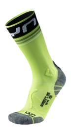 Chaussettes de Course UYN Homme Runner's One Mid Lime/Black