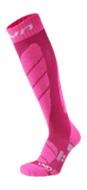 Chaussettes de Ski UYN Enfant Ski Socks Pink