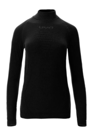 Undershirt UYN Women Evolutyon Biotech Uw Shirt Long Sleeve Turtle Neck Black