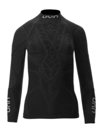Undershirt UYN Women Elevation Biomorph Uw Shirt Long Sleeve Turtle Neck Black