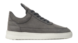 Filling Pieces Men Low Top Ripple Nubuck Dark Grey