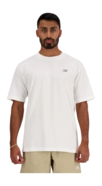 Sportshirt New Balance Men Sport Essentials Cotton White