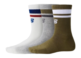 Socks New Balance Unisex Essentials Line Midcalf Assorted Colors 1 (3 Pack)