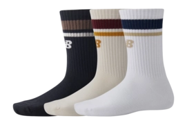 Socks New Balance Unisex Essentials Line Midcalf Assorted Colors 3 (3 Pack)