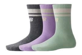 Socks New Balance Unisex Essentials Line Midcalf Assorted Colors 4 (3 Pack)