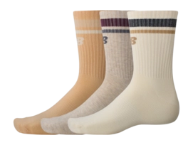 Socks New Balance Unisex Essentials Line Midcalf Assorted Colors 6 (3 Pack)