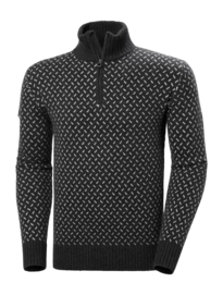 Pull Helly Hansen Homme Arctic Icelander 1/2 Zip Ebony