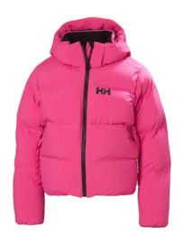 Ski Jacket Helly Hansen Junior Nora Short Puffy Jacket Dragon Fruit