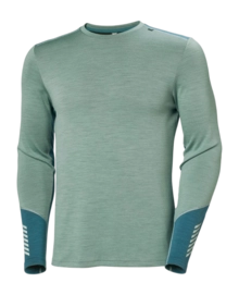 Funktionsshirt Helly Hansen Lifa Merino Midweight Crew Herren Cactus