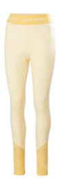Leggings Helly Hansen Women Lifa Merino Midweight Pant Yellow Cream