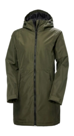 Rain Coat Helly Hansen Women Lisburn Insulated Coat Utility Green