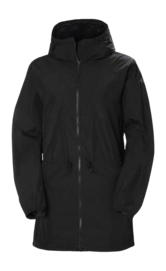 Raincoat Helly Hansen Women Essence Mid-Length Black