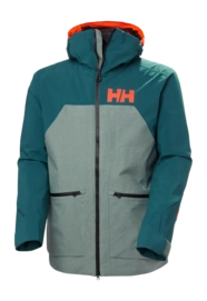 Ski Jacket Helly Hansen Men Straightline Lifaloft 2.0 Jacket Dark Creek
