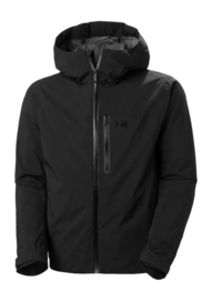 Ski Jacket Helly Hansen Men Swift 3 In 1 Jacket Black