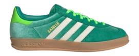 adidas Women Gazelle Indoor Semi Court Green / Cream White / Solar Green