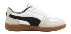 PUMA Kids Palermo Lth PUMA White Vapor Gray Gum