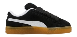 PUMA Unisex Suede XL Dark Risk Puma Black Puma White