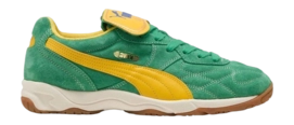Chaussure de Football PUMA Unisexe King Indoor Royalty Archive Green Yellow Sizzle