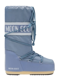 Bottes de Neige Moon Boot Femme Icon Nylon Elephant Grey
