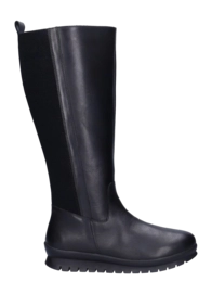 Calf Boots JJ Footwear Women Alfreton Black Calf Size XL