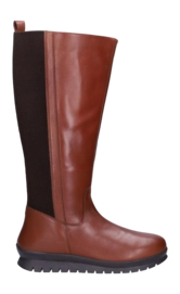Dameslaars JJ Footwear Alfreton Cognac Kuitmaat XXXL